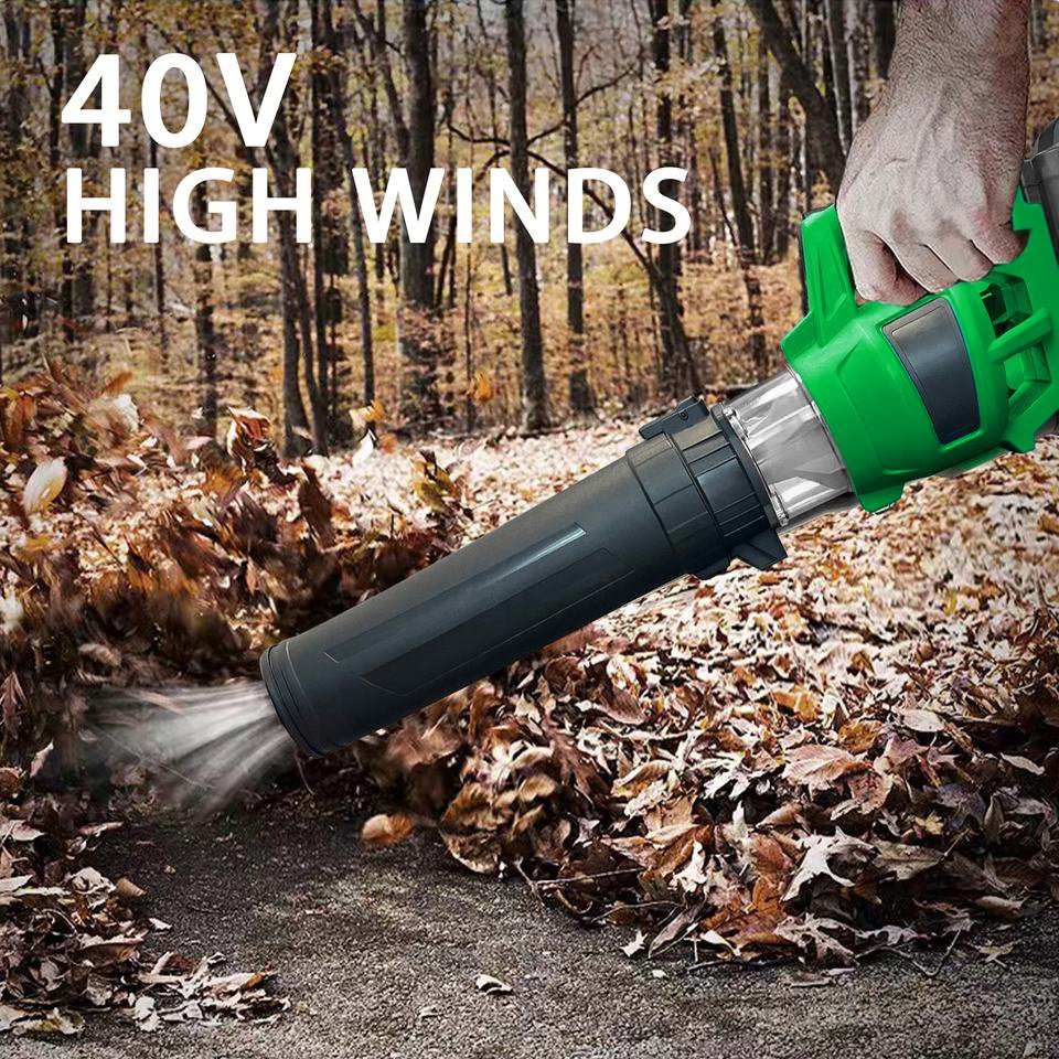 Power Garden Tools 40V Lithium Battery Cordless Vacuum Leaf Blower