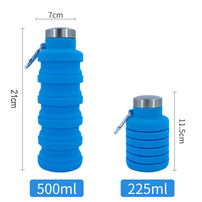 Promotion Gift BPA Free Portable Collapsible Foldable Sports Water Bottle