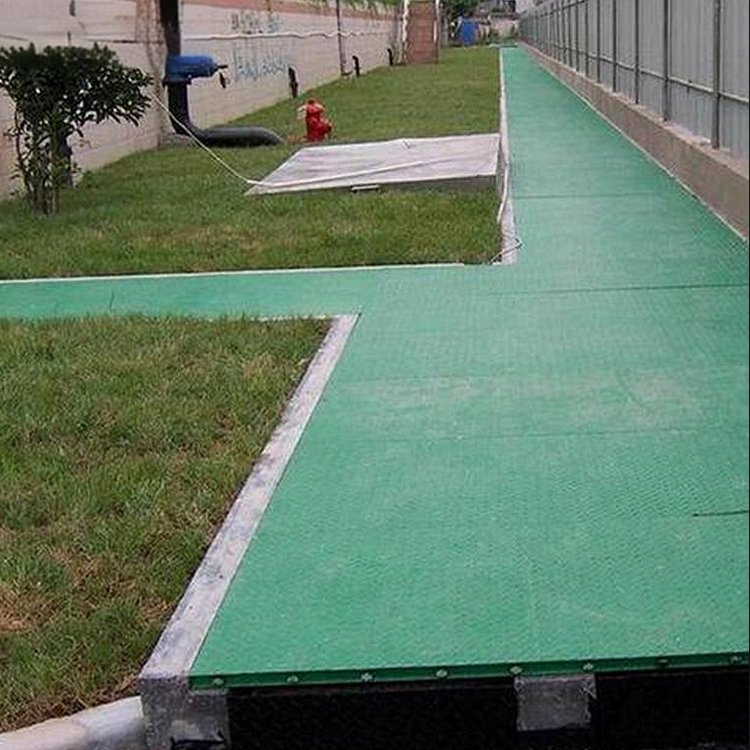 Hongwo 25mm Thickness FRP Grating Fiberglass Walkway Trench Cover GRP Grating Floor