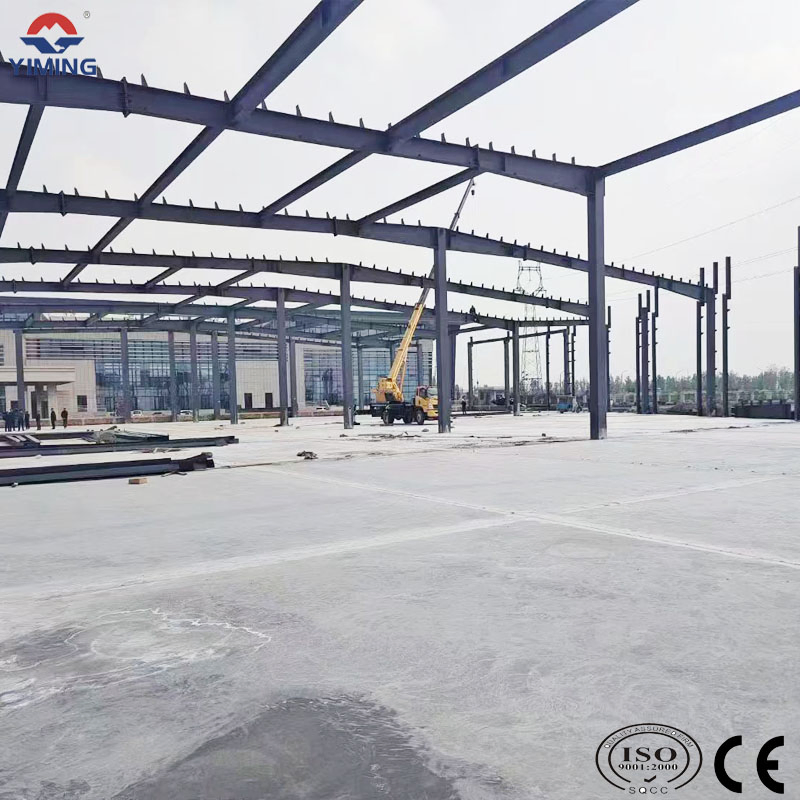 Industrial Prefab Steel Structure Workshop Metal Structure Construction