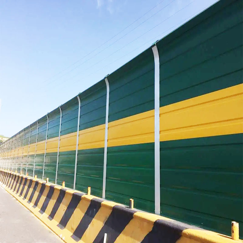 Large Acoustic Highways Perforated Metal Acoustic Panels Sound Barriers Fence