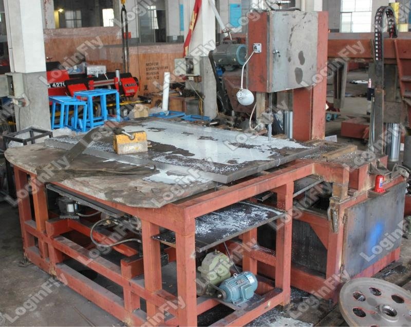 Ленточная пила по металлу вертикальная промышленная