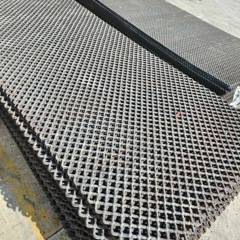Stainless Steel Crimped Wire Mesh Square Hole Screen Welding Screen
