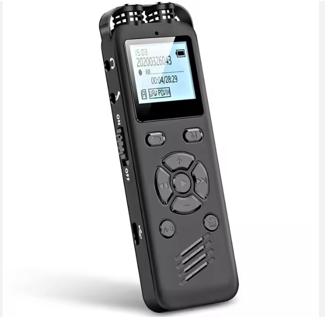 Professional Recording Chip Dual Microphone Mini Digital Voice Recorder 8g Sk288