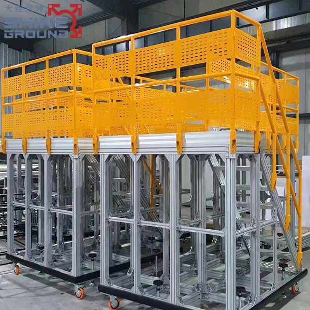 Lightweight Aluminium Frame Work Platform for Easy Access