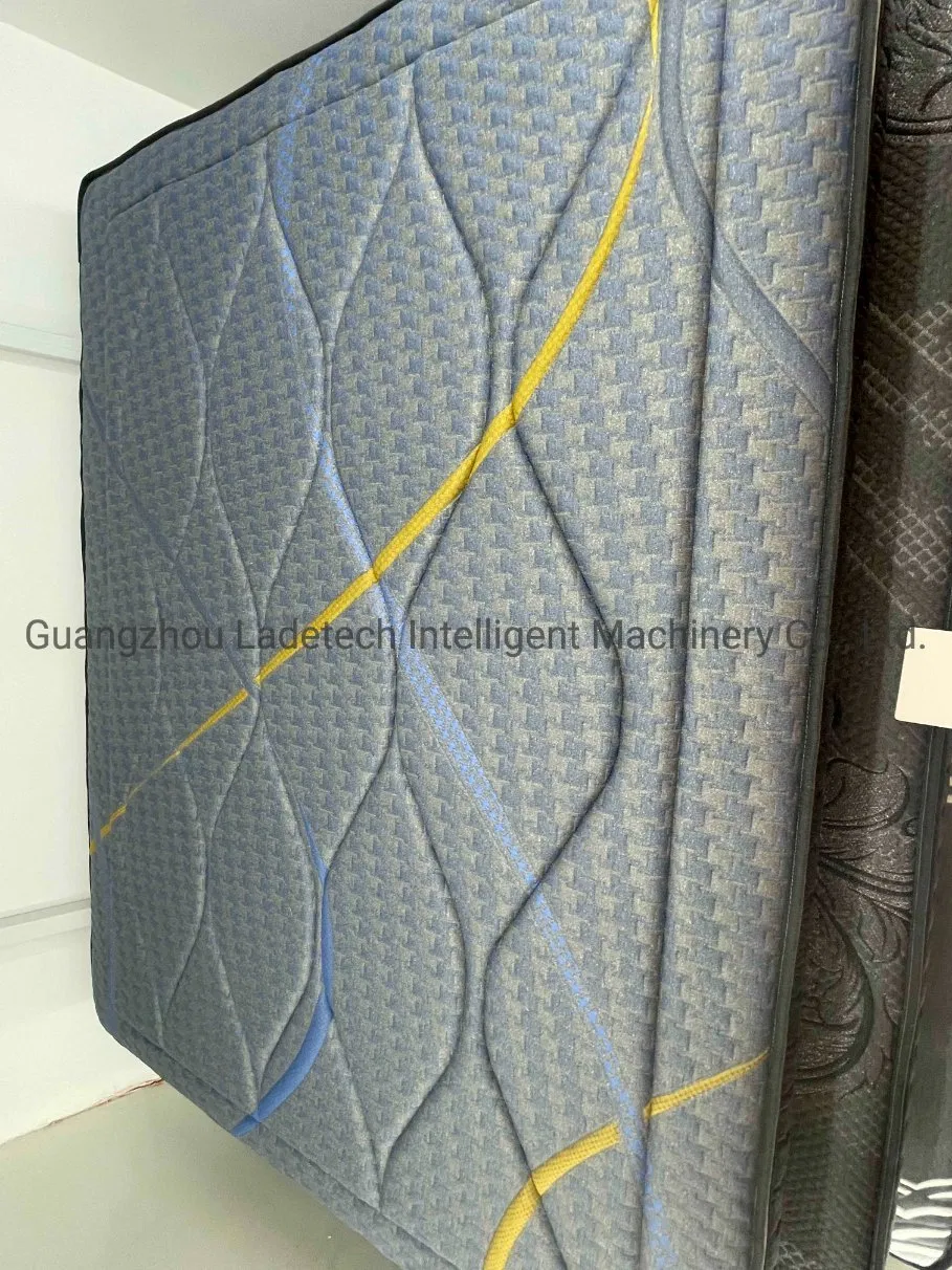Mattress Jacquard Single Needle Topper Quilted Fabric
