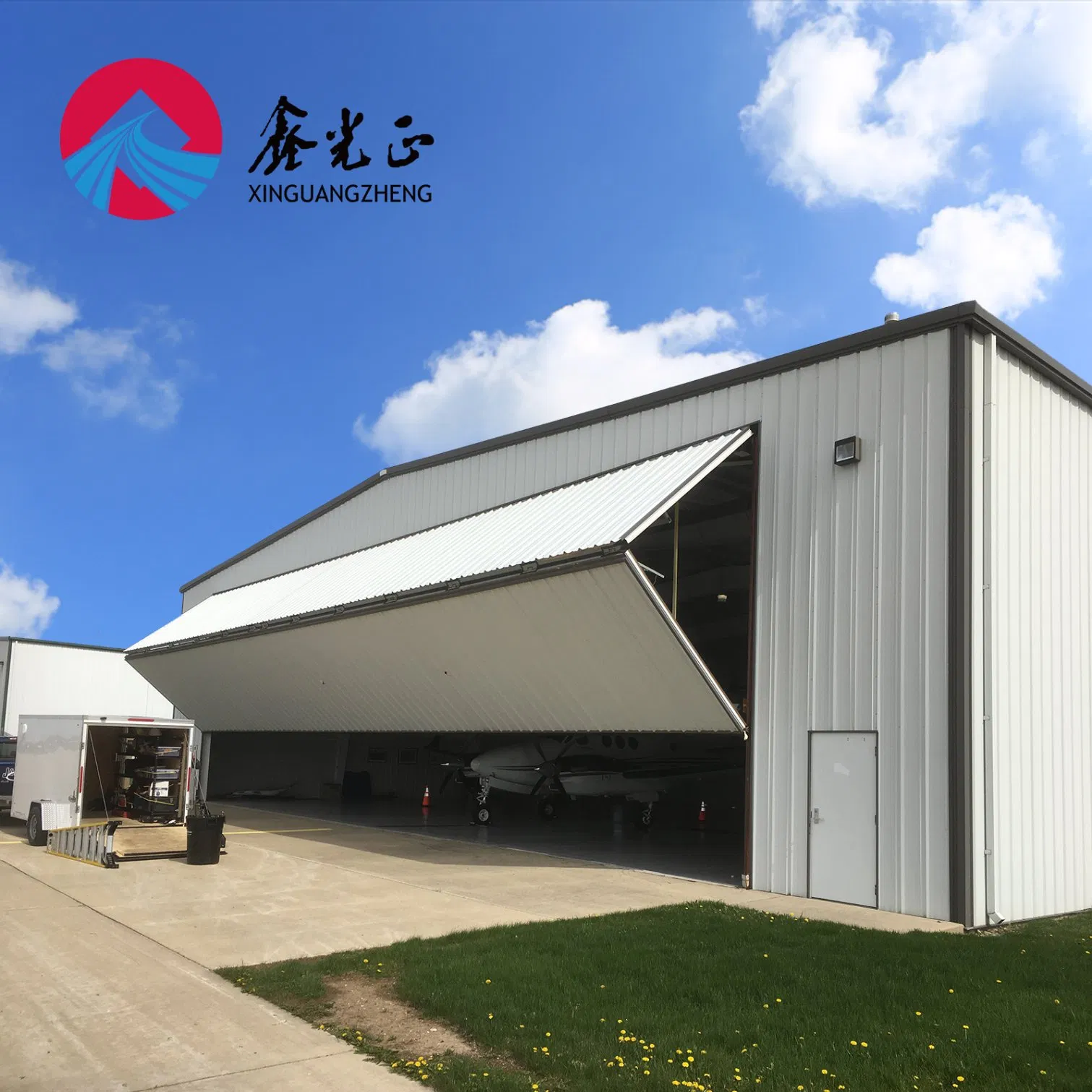 Universal Column Hangar Metal Shed Construction Steel Building and Structures