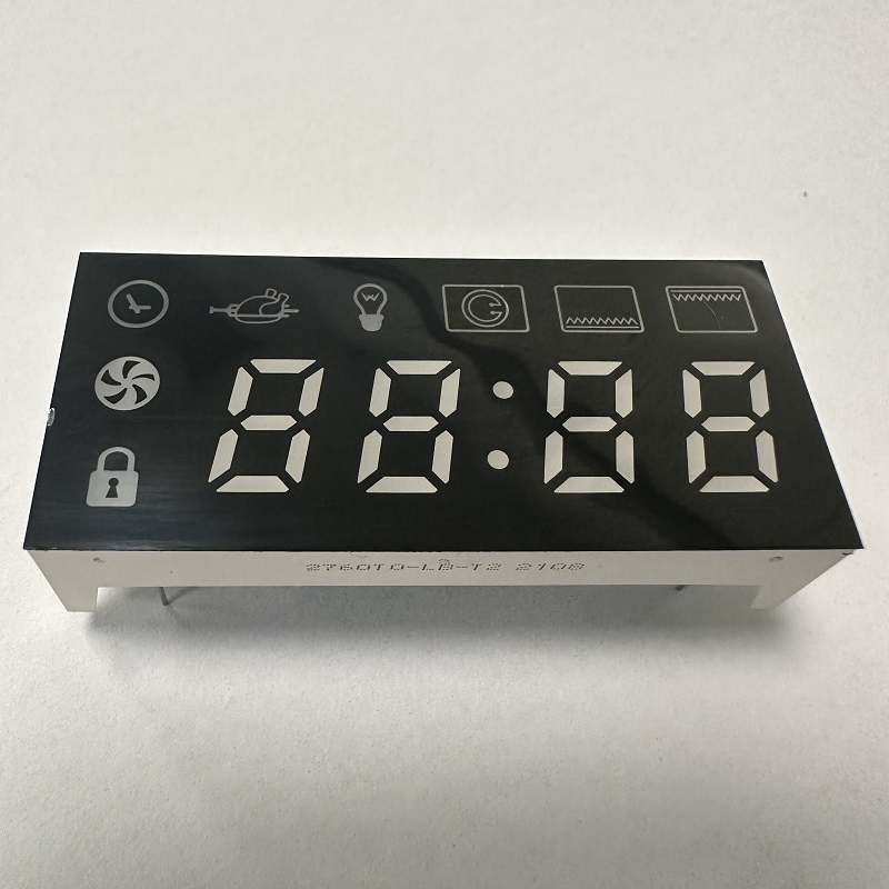 Pure White 7 Segment LED Display for Oven Timer Control