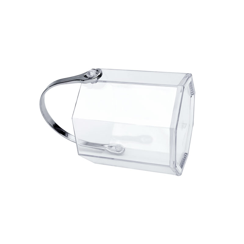 Straight Design Bar Beer Coolere Clear Plastic Wine Ice Bucket