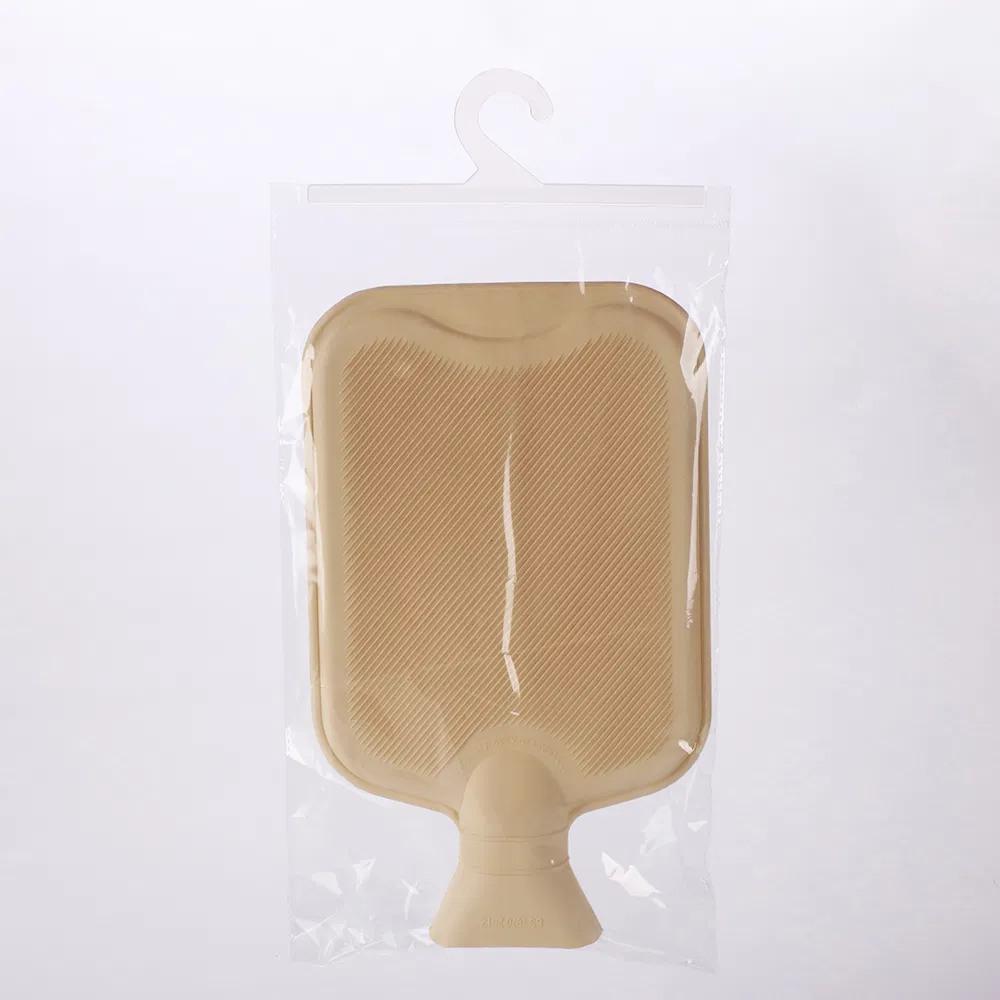 Good Quality Fluffy Soft Plush Warm Bag Natural Rubber Hot Water Bottle Bag with Customized Packing