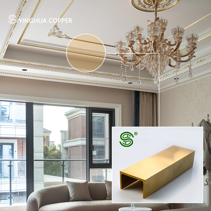 High Quality Hot Selling Flat Brass Copper Bar Set Hexagonal Rod Smooth ASTM for Decorative Industrial Construction Made China