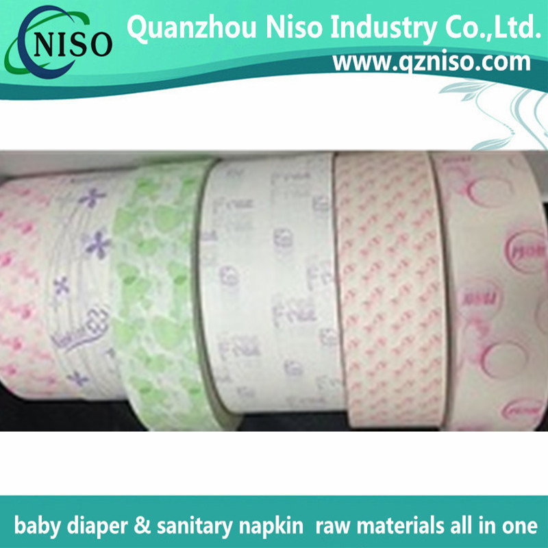 Silicone Release PE Film for Sanitary Napkin Raw Materials Backsheet Wrapping Film