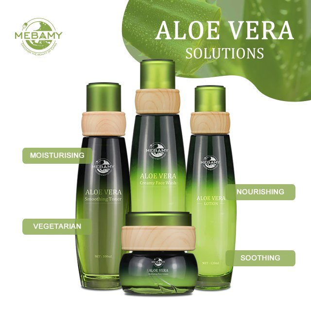 Private Custom Aloe Vera Moisturizing Skin Care Set (4 pieces)