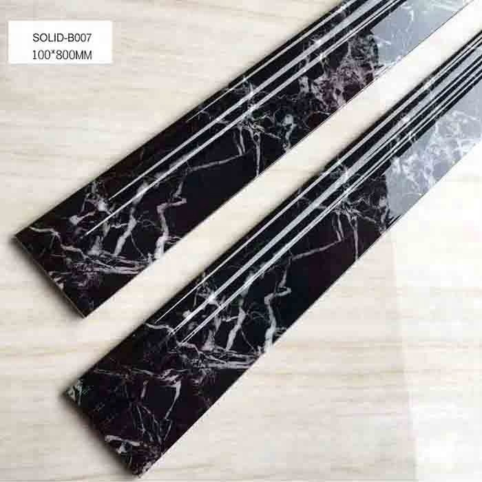 100*800mm European Modern Design Artificial Marble Baseboard Manufacturer