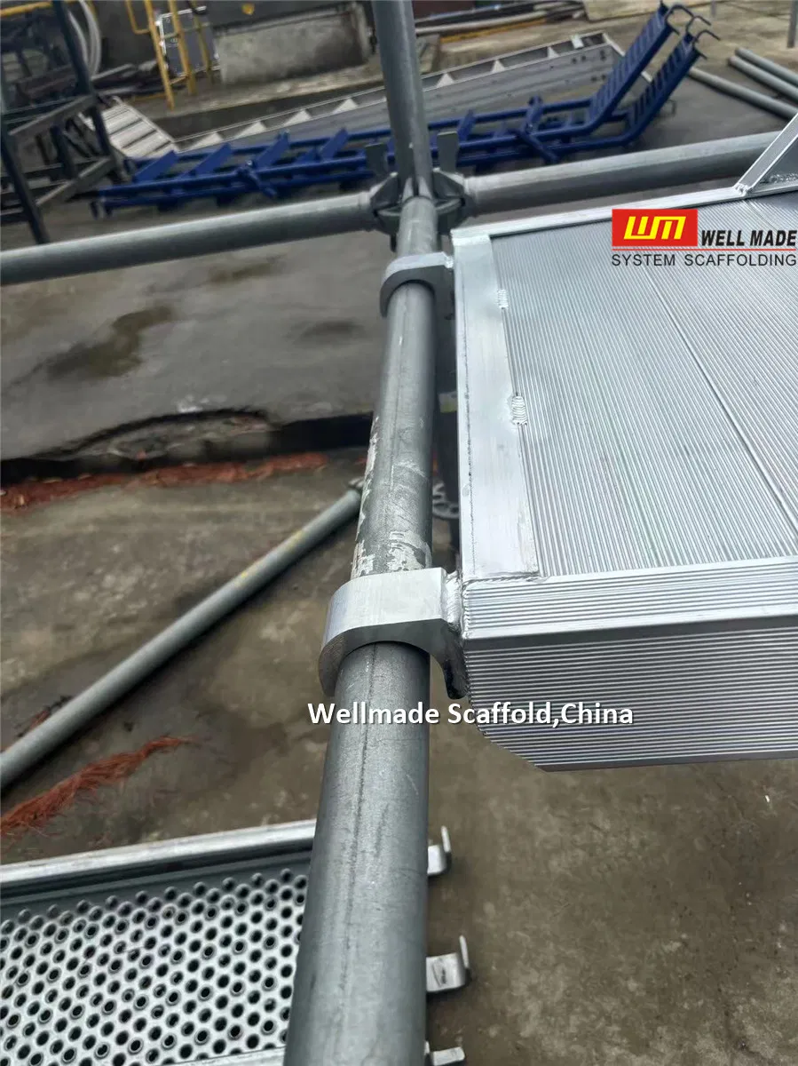 Aluminium Stair Aluminum Stairs Staircase Step Ladder Using for Construction Access Scaffolding Ringlock Scaffold