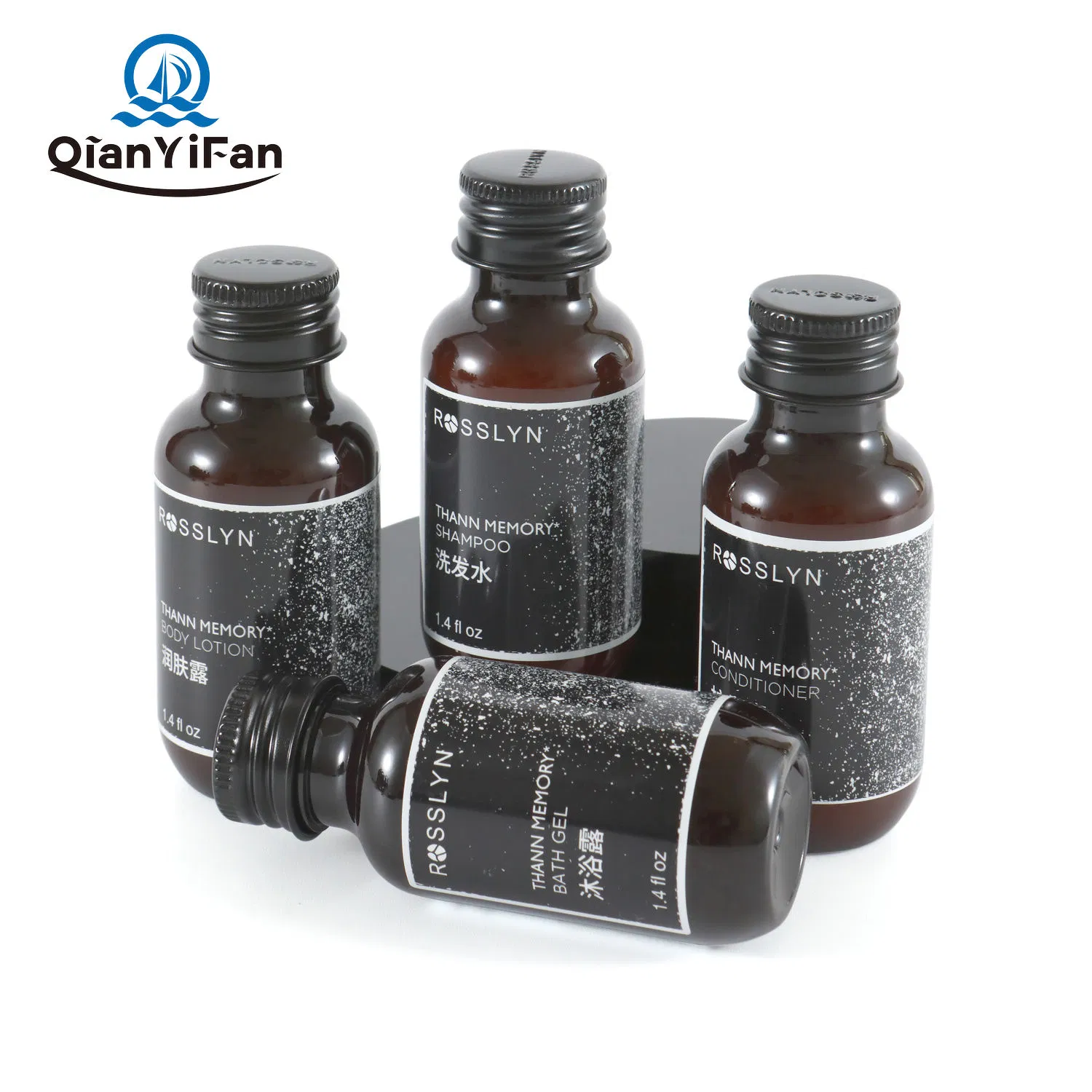 Thann Memory Conditioner Shower Gel Shampoo Cleanser Set Moisturizes and Soothes The Skin Suitable for Travel Hotels Hostels Resorts