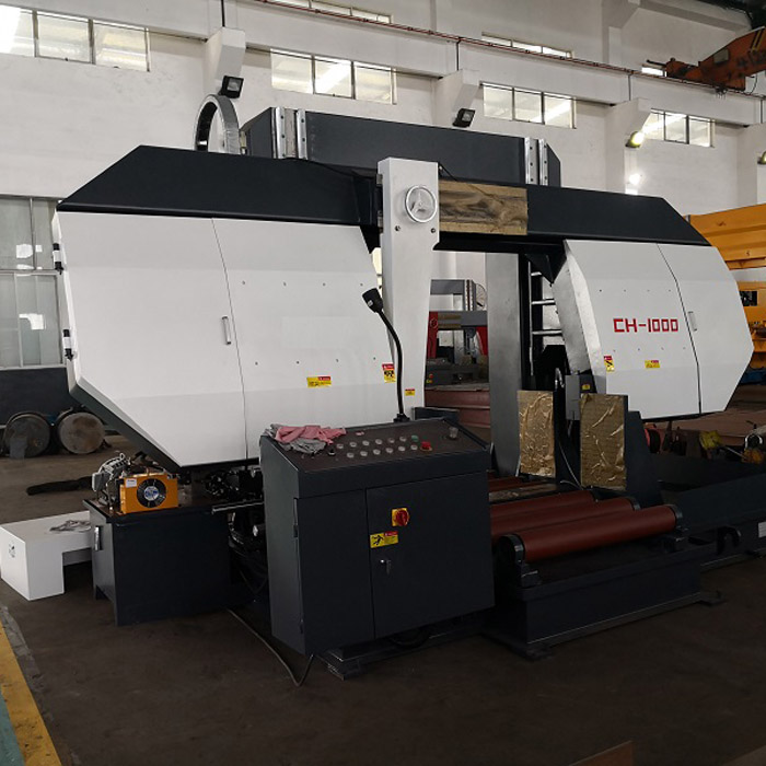 Ленточнопильный станок по металлу автоматический горизонтальный CH-1000