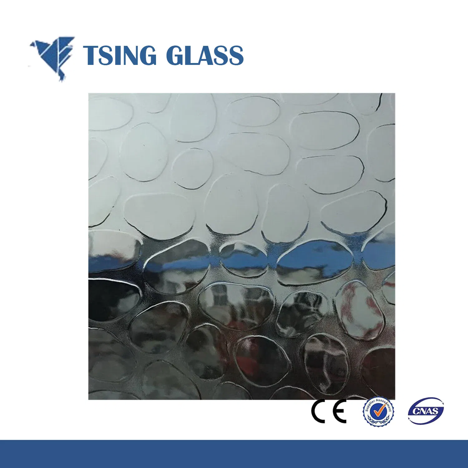 Toughened Patterned Glass for Household Appliance Furniture Glass