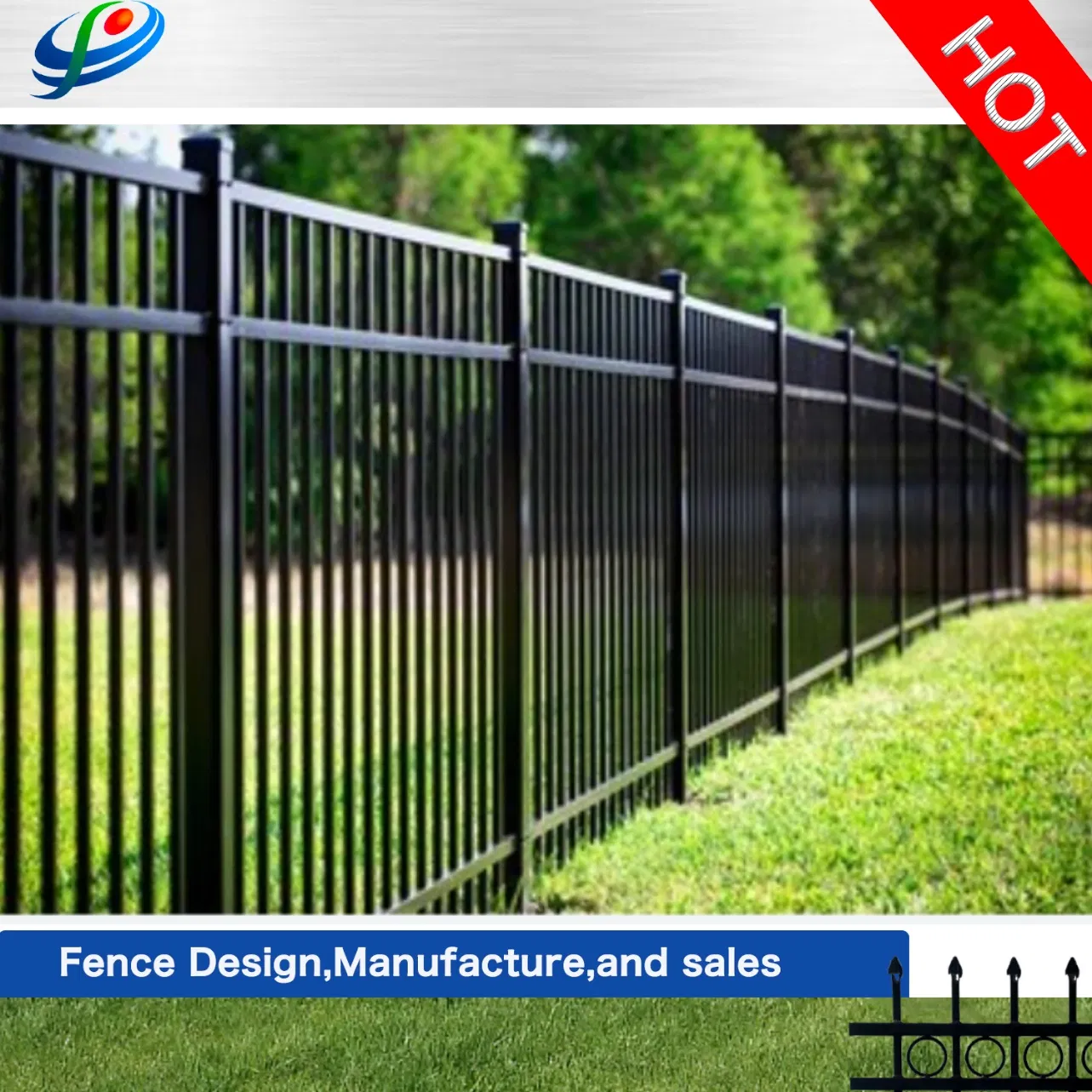 Best Price Welded Railway Metal Fence Factory