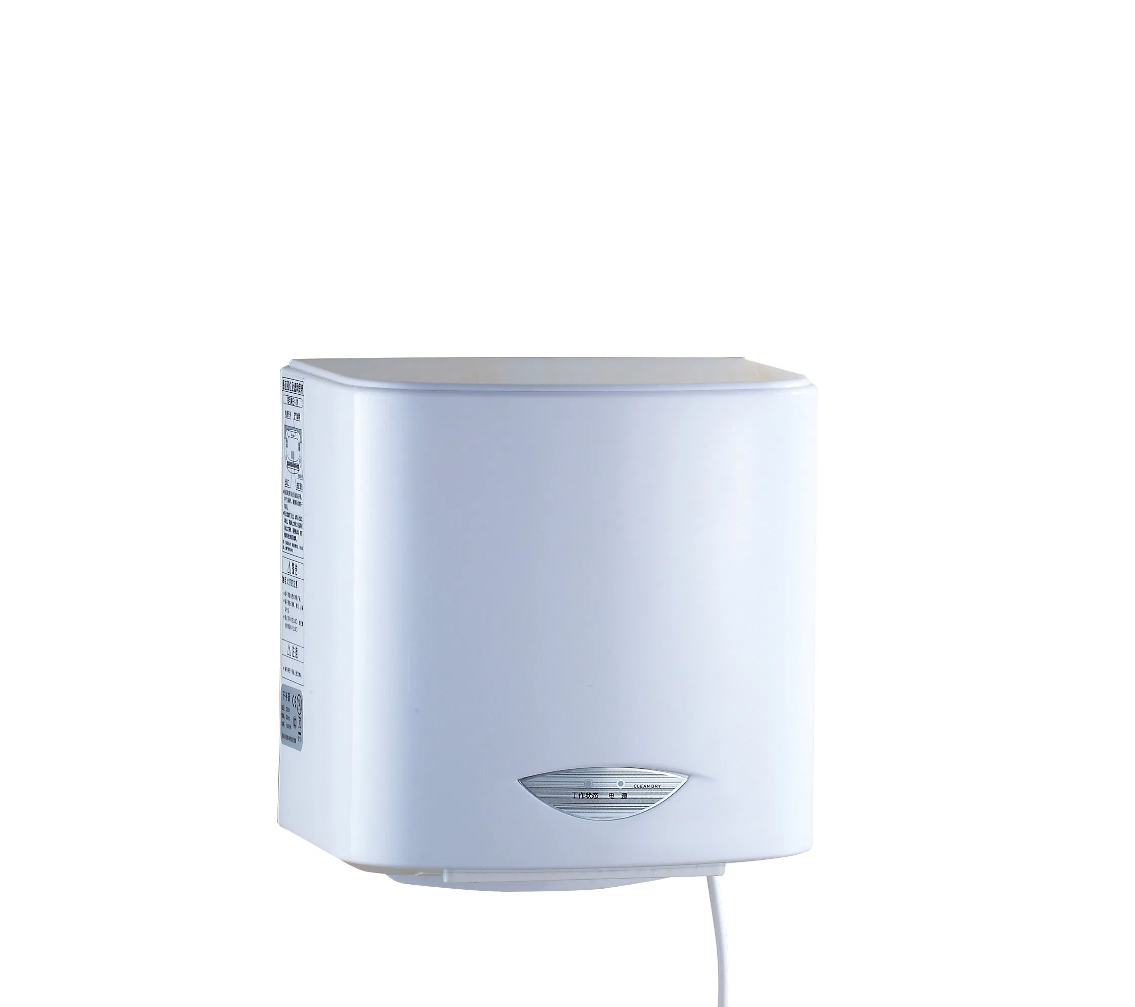 Professional Auto High Quality Wall Mounted Hand Dryer Stand for Public Toilet and Bathroom