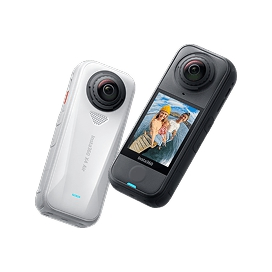 Экшн-камера Insta360 X5 8K с 1.28-дюймовым экраном