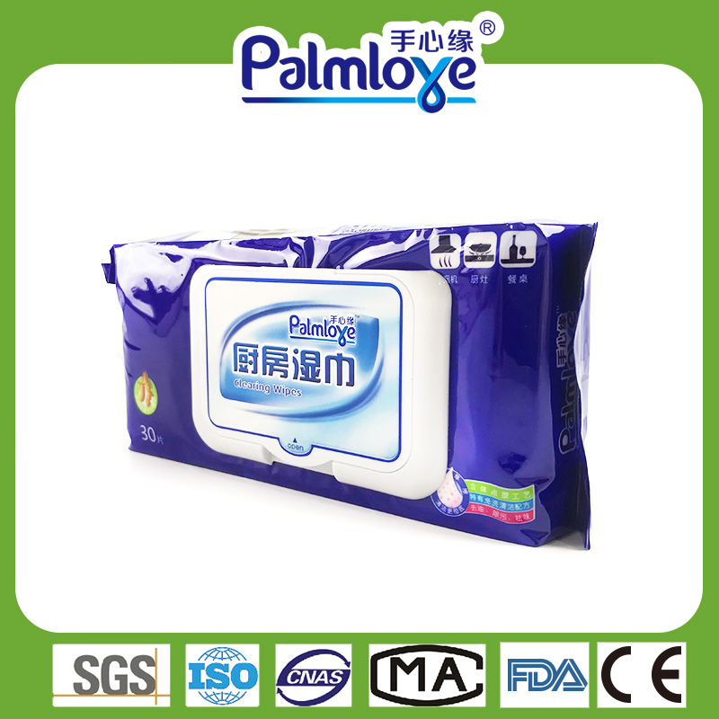 Kitchen Wet Wipes Large Wet Wipes Cleaning Wipes for Kitchen Extra Size 20*30cm