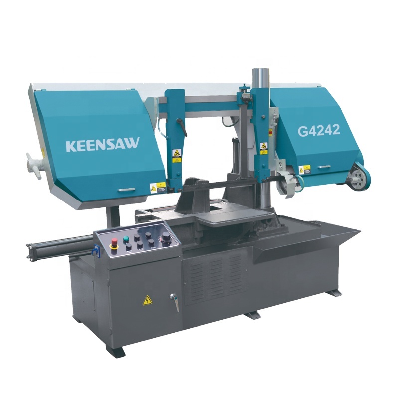 Станок ленточнопильный горизонтальный полуавтоматический по металлу G4242