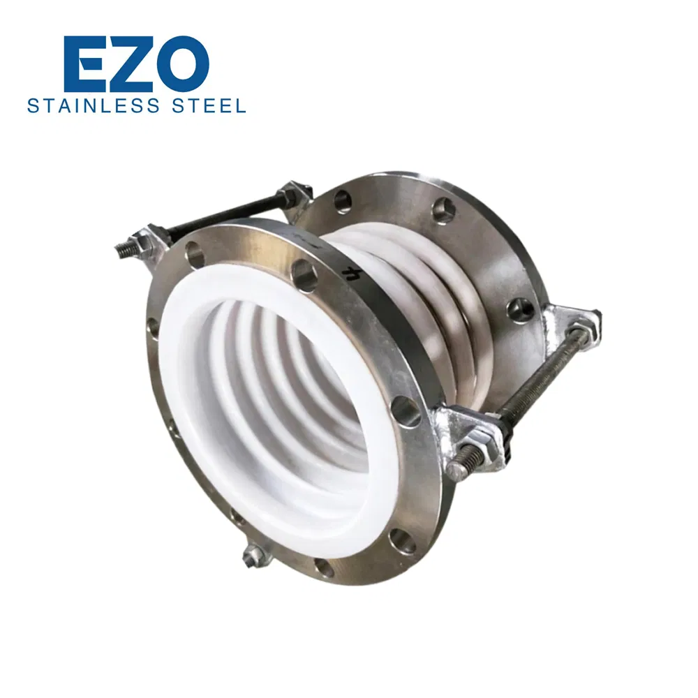 Stainless Steel Limit Rods Metal Bellow Transflex Expansion Joint Double Flange Compensator Dismantling Piece
