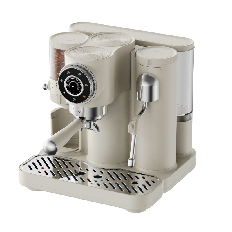 15 Bar Commercial Specialty Copper Boiler Automatic Espresso Commercial Double Serve Cappuccino Coffee Machine with Froth Coffee Machine Price