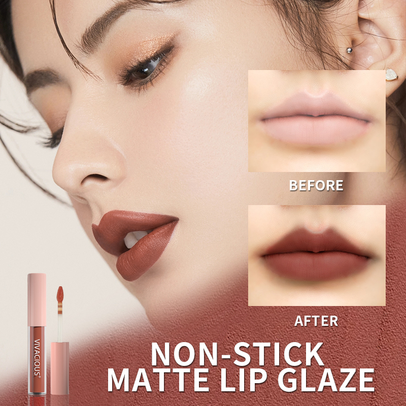 Cosmetics Matte Lip Glaze Light-Holding Colour-Locking Hydration Lip Gloss