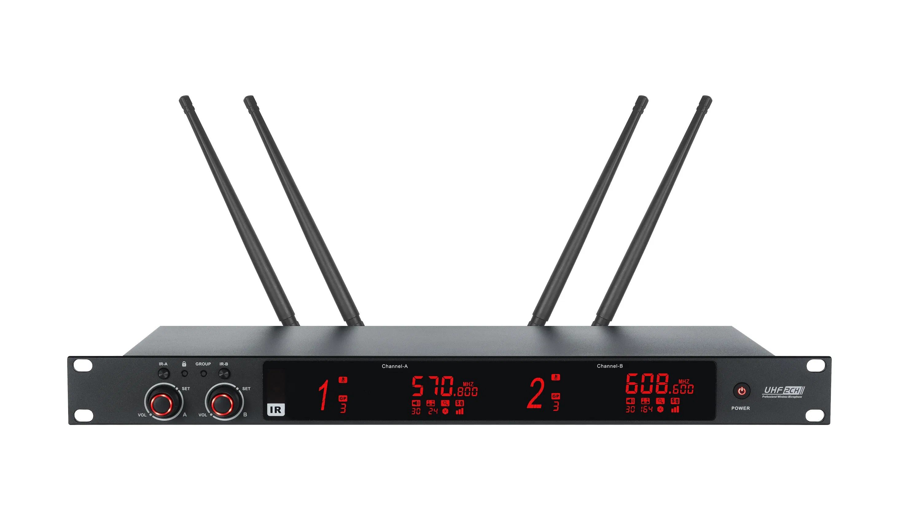 Беспроводной микрофон HT-500, 500 МГц, True Diversity