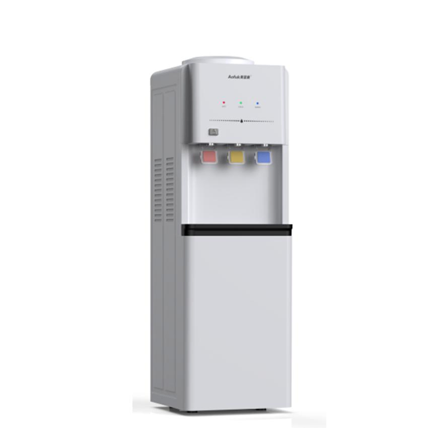 Freestanding Water Dispenser Electronic Cooling with Storage Cabinet