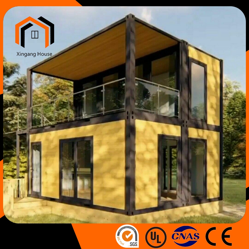 Low Price Sandwich Panel Mobile Homes Door Mini House Customized Prefab Homes Luxury Office House Container