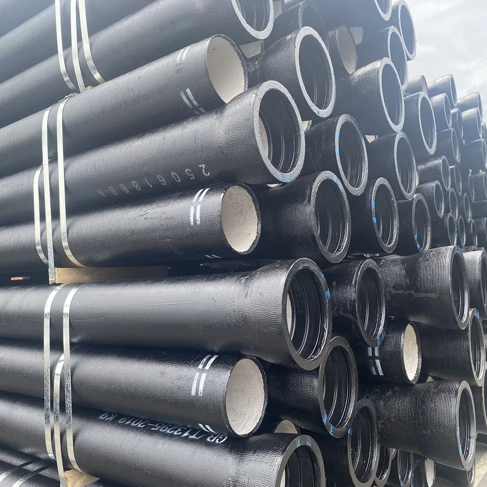 Leak-Proof Cast Iron Di Pipe Length 5.7m Ductile Iron Soil Pipe
