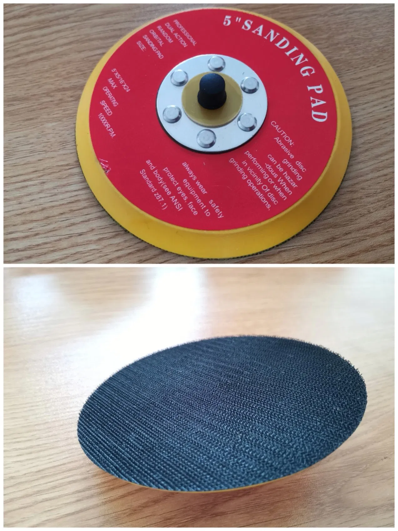 Flexible Abrasive Polishing Plastic Backing Pad