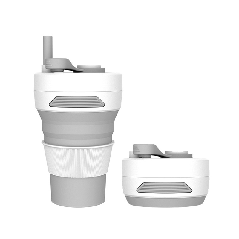 Силиконовая складная кружка 500 мл