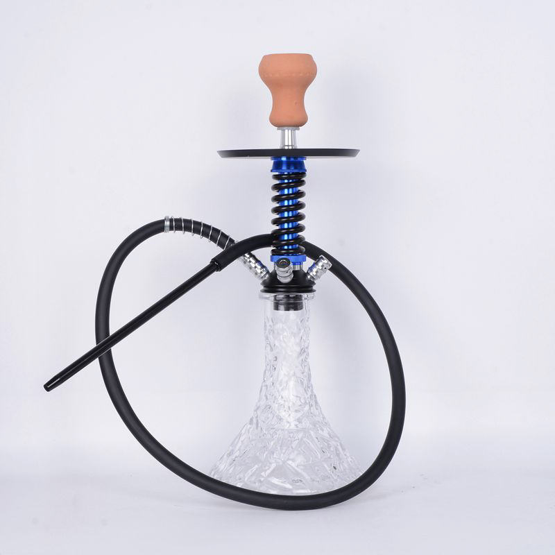 Factory Wholesale Aluminum Alloy Portable Replaceable Smoke Stem Shisha Hookah