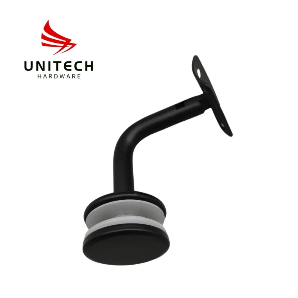 Stainless Steel 304 316 Balcony Handrail Pipe Support Glass Holder Glass Mounting Bracket 38mm