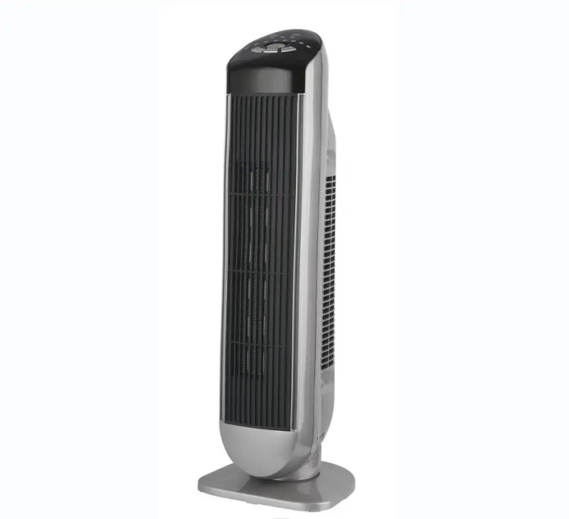 Space Indoor Fan Heater, PTC Ceramic Heating Tower Heater with Remote Control