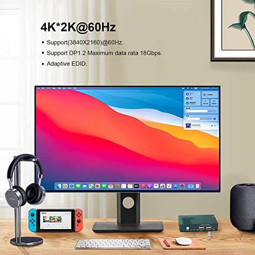 KVM-коммутатор DisplayPort 2 порта