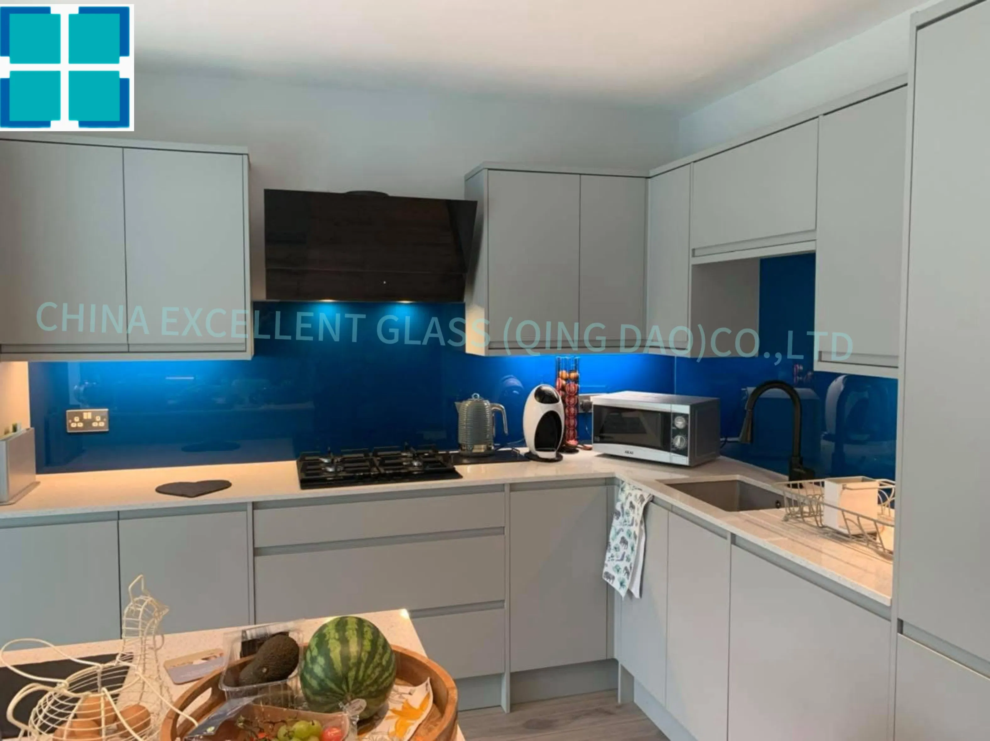 2mm - 10mm Colorful Back Painted Glass / Lacquered Glass for Interior Applications, Manufactured by Excellent Glass