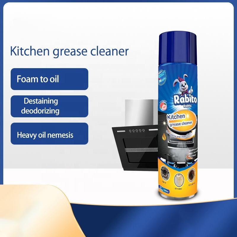 Household & Kitchen Cleaners Oil Stain Dirt Removal Spray Foam Cleaner