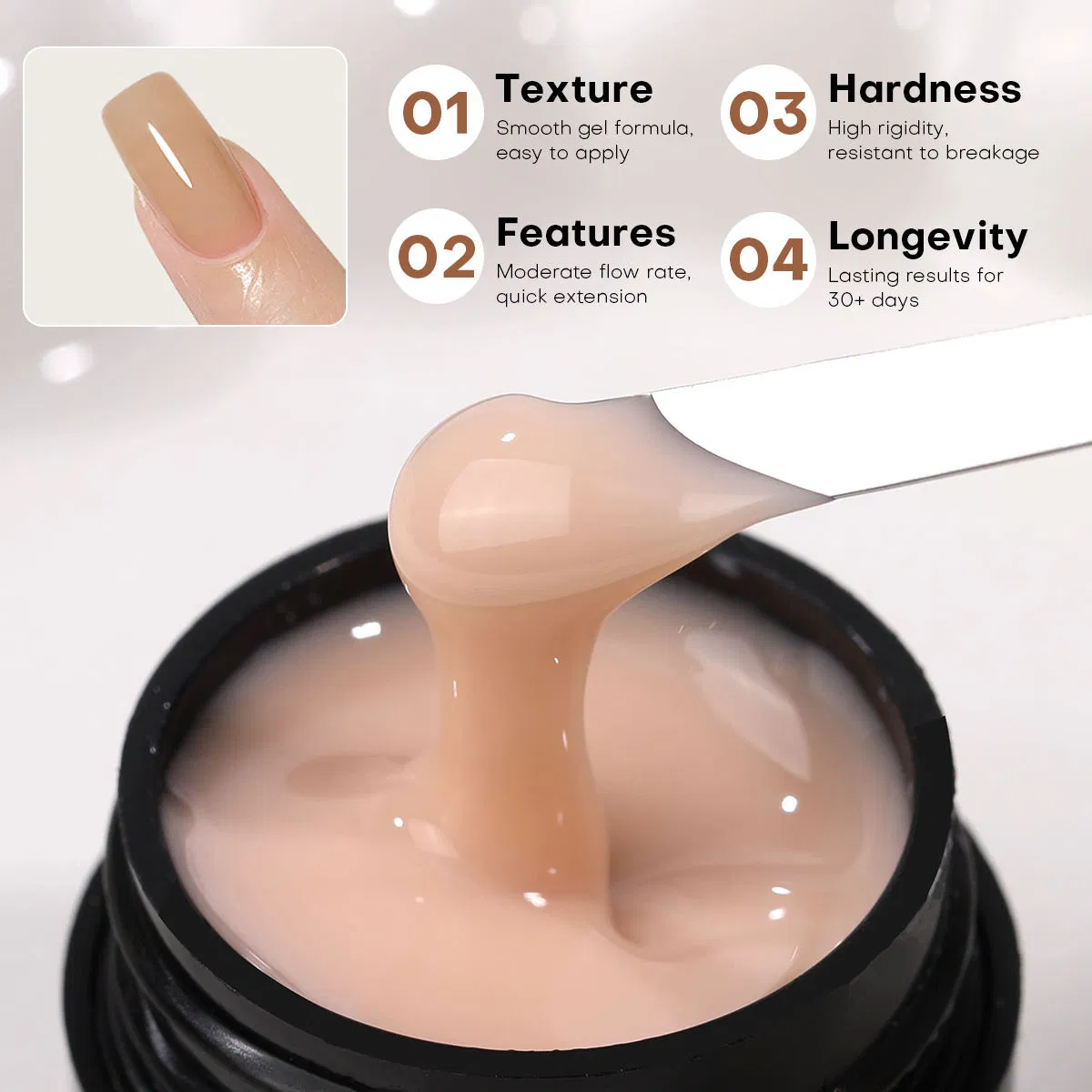 Kerui Professional Nail Supplies Super Adhesion Extension UV Gel Polish