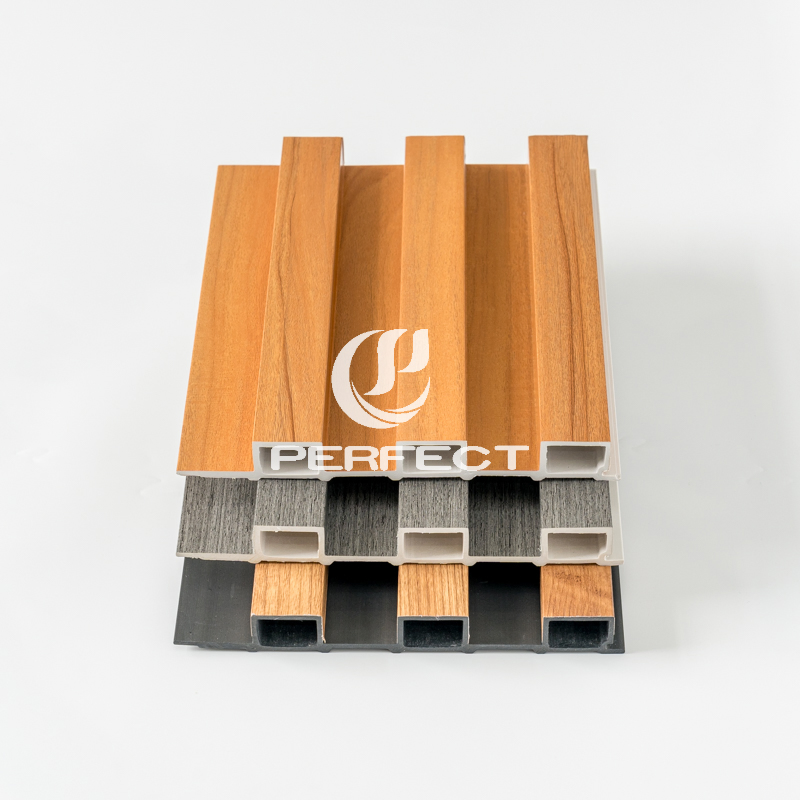 Durable Fire-Retardant WPC Wall Cladding Scratch-Resistant Anti-Deformation Easy Installation Wood Plastic Composite Board for Living Room Bedroom Decorate.
