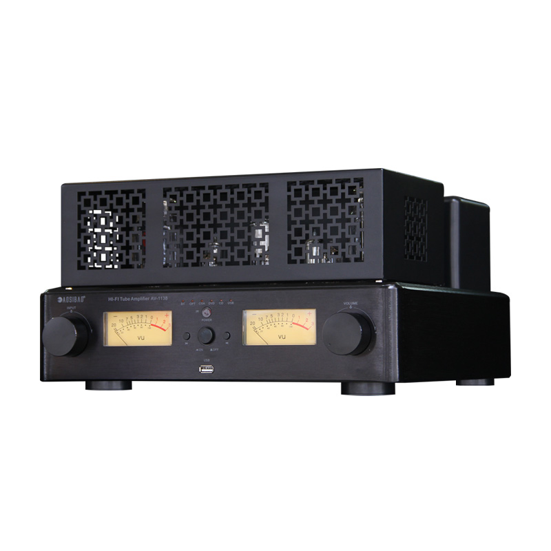 Vacuum Tube Amplifier Stereo Bluetooth Coaxial Optical, Subwoofer Output