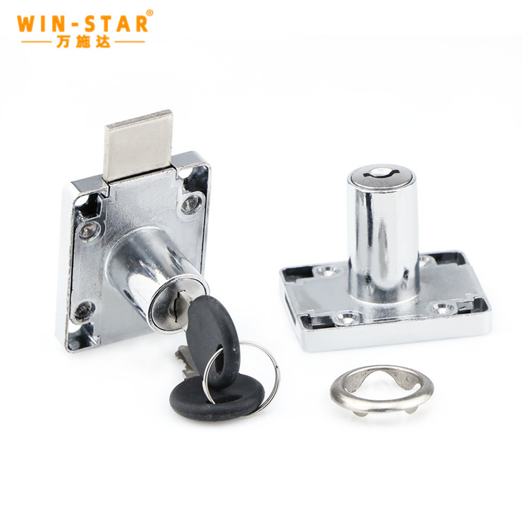 Winstar Home Use Furniture Zinc Alloy Cabinet Door Lock with Keys