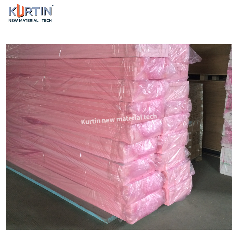 Pink Color XPS Insulation Foam XPS Thermal Insulation Eco Friendly Thermal Insulation Extruded Polystyrene XPS Foam Board High Density Polyurethane Foam Sheets