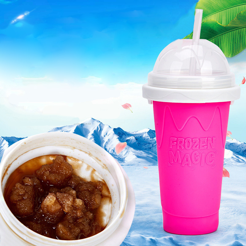 Силиконовая чашка для смузи и мороженого Food Grade