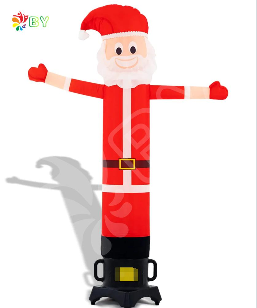 Christmas Inflatable Air Sky Dancer, Outdoor Santa Sky Dancing Man, Xmas Air Dancer for Christmas Events
