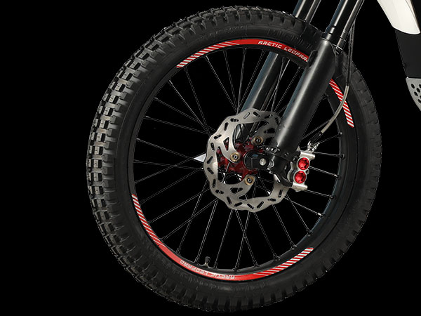 Arctic Leopard Snow Leopard EX800/700 75V 25kW Electric Off-Road Motorcycle